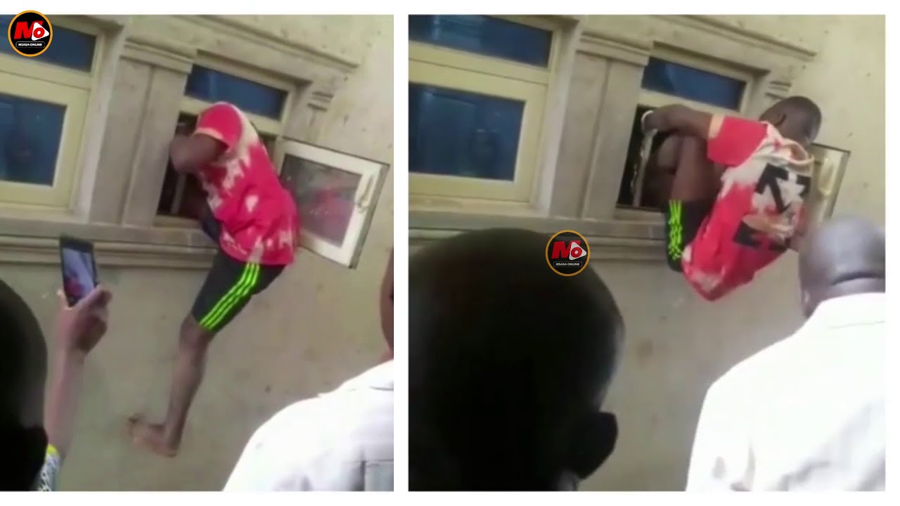 Mwizi Anaswa Dirishani Akiingia Kuiba, Mara Kaganda, Raia Wambana.....