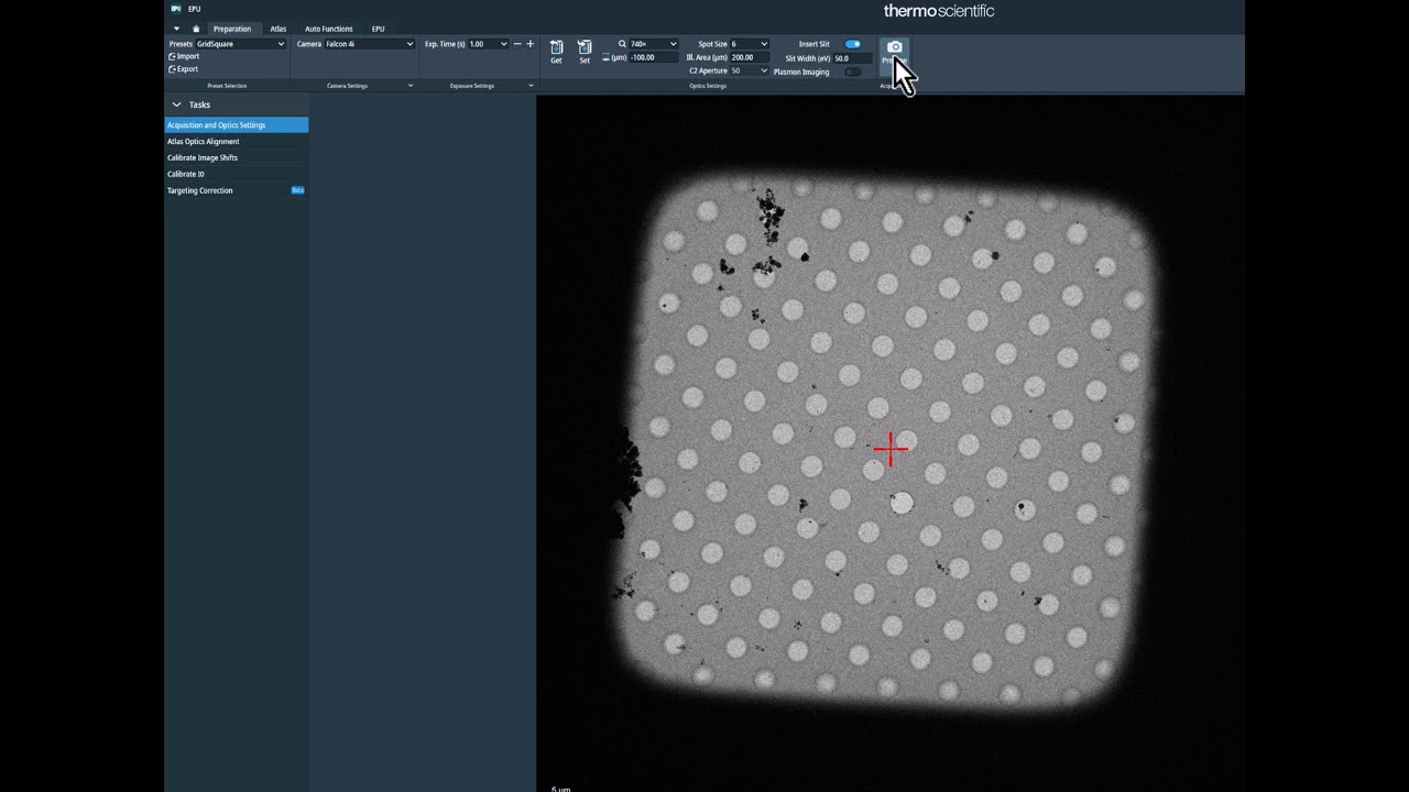 Как настроить предустановки в EPU для сбора данных криоэлектронной микроскопии
