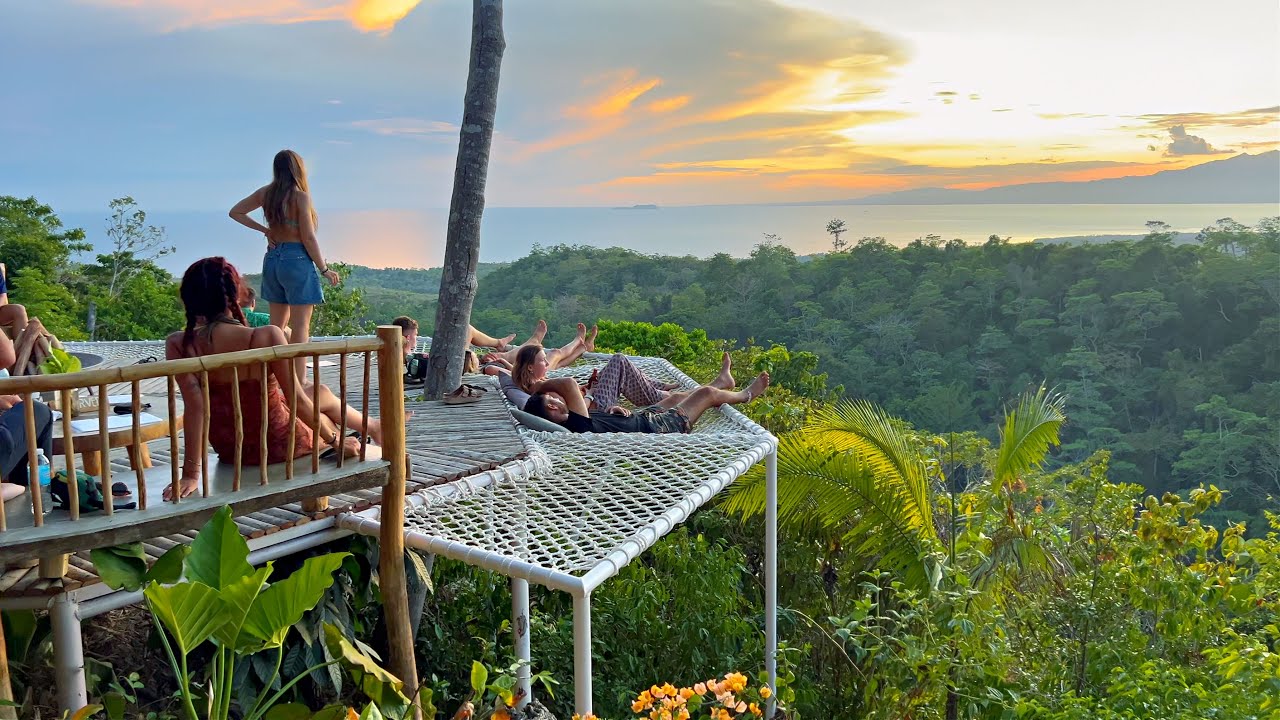 Lambojon Terraces La Canopie Sunset Bar Restaurant Siquijor Walking Tour