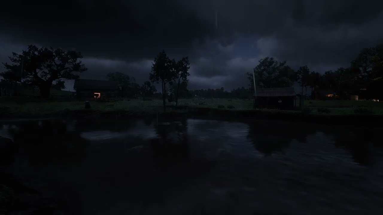 Insomnia Relief Tonight – Night Rain with Peaceful Piano