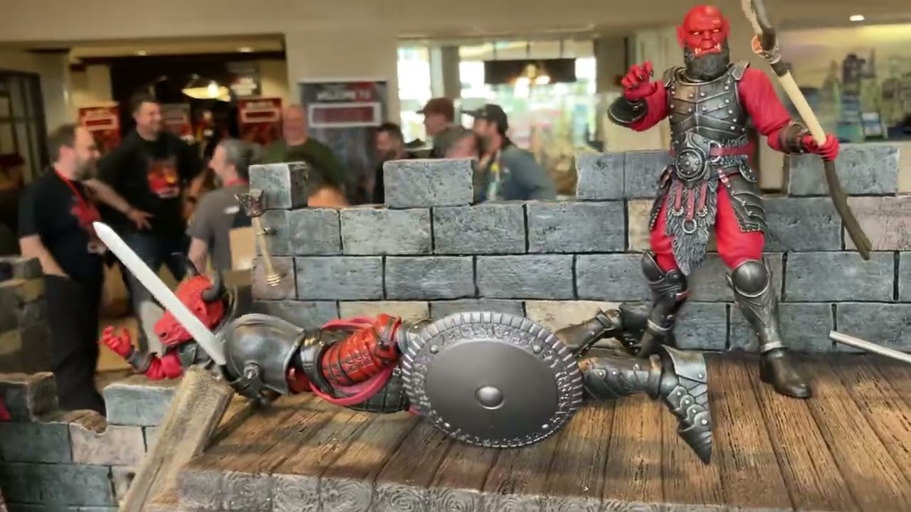 The Necronominus Wave Mythic Legions Diorama at Legions Con 2022!!!