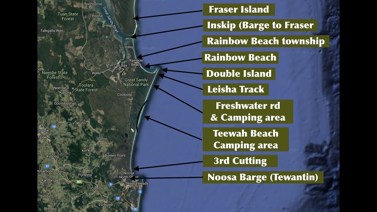 Top tips on How To fish Teewah Beach, Double Island and Rainbow Beach