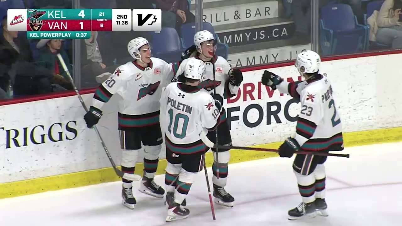 HIGHLIGHTS Game 49 – Jan. 31: Vancouver 2 | Kelowna 9
