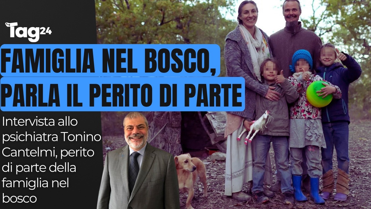 Famiglia nel bosco, parla lo psichiatra Tonino Cantelmi: 