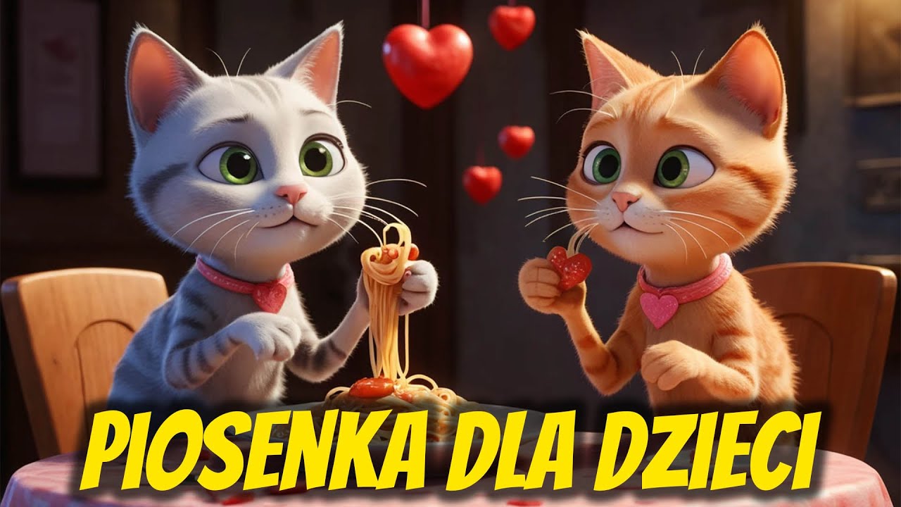 WALENTYNKI 14 LUTY 😻💘 - PIOSENKA DLA DZIECI NA WALENTYNKI - KOCIE MELODIE 😸🎶