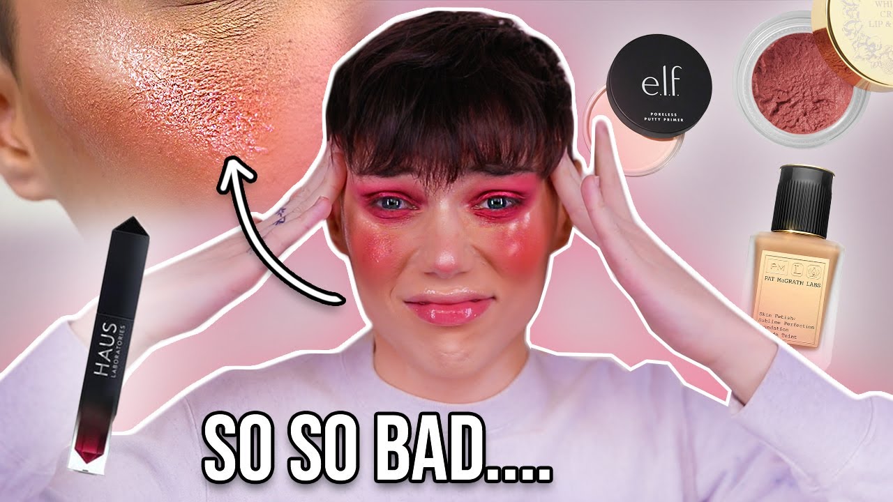 I TRIED A FULL FACE OF PRODUCT *FAILS*... this was bad...