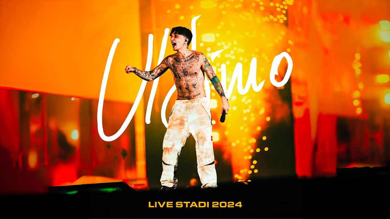 Ultimo - NUVOLE IN TESTA - Live Stadi 2024