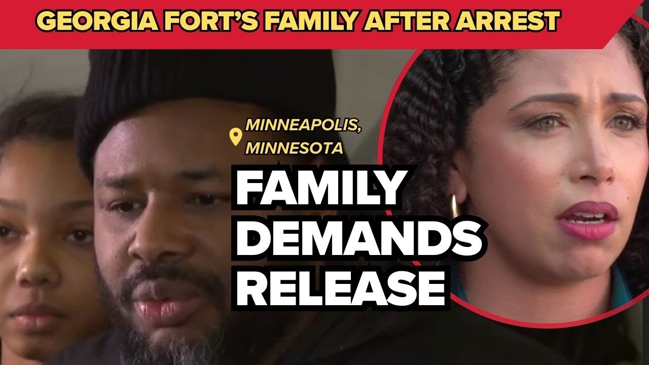 'Doing her work': Georgia Fort’s husband and daughter speak at presser after arrests