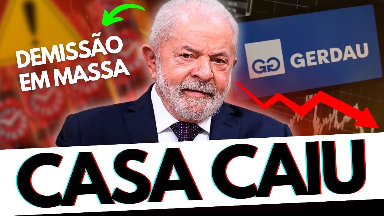 🚨CRISE NO AÇO: FÁBRICAS FECHANDO, DEMISSÃO EM MASSA, COLAPSO DA GERDAU EXPÕE FRAGILIDADE ECONOMICA