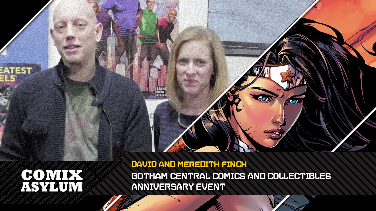 Wonder Woman talk, with David and Meredith Finch