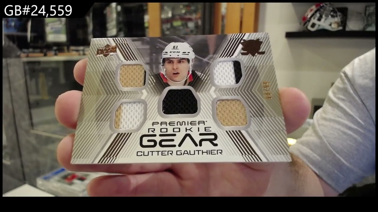 GB #24,559 - Распаковка коробки Upper Deck Premier Hockey 2 сезона 2024-25
