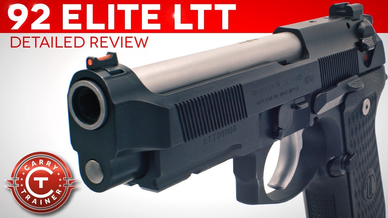 Полный обзор Beretta 92 Elite LTT | Выпуск №64