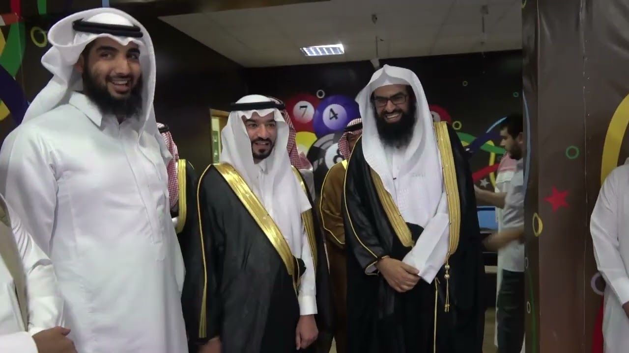 سعادة محافظ بقيق يتفقد أحد الأنشطة الرياضية بمقر جمعية الدعوة ببقيق