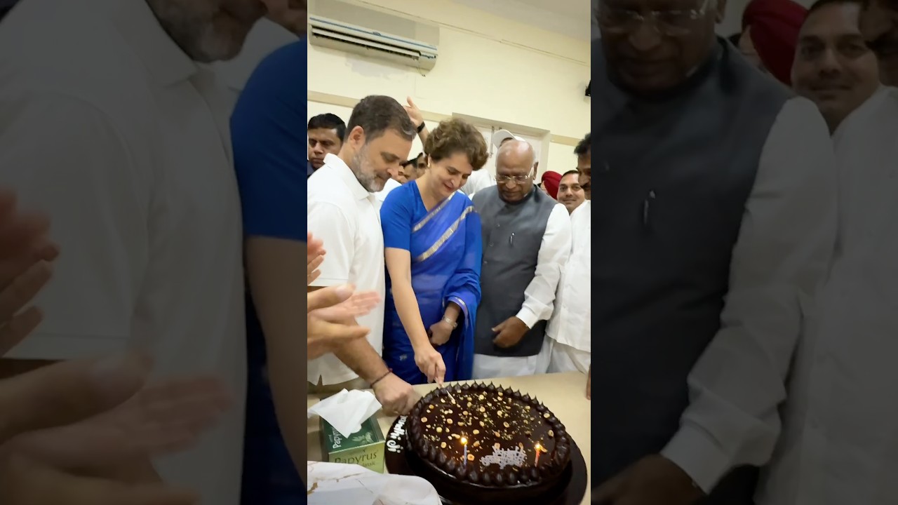 Thank you Kharge ji, Congress family, and everyone from across India for your birthday wishes.