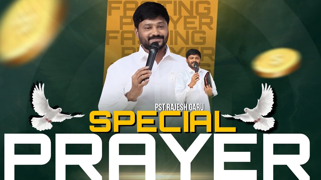 🛑దేవుణ్ణి ఎరిగిన వారు గొప్పగా బ్రతుకుతారు||PST.RAJESH GARU|THE LIVING HOLY SPIRIT MINISTRIES||#live#