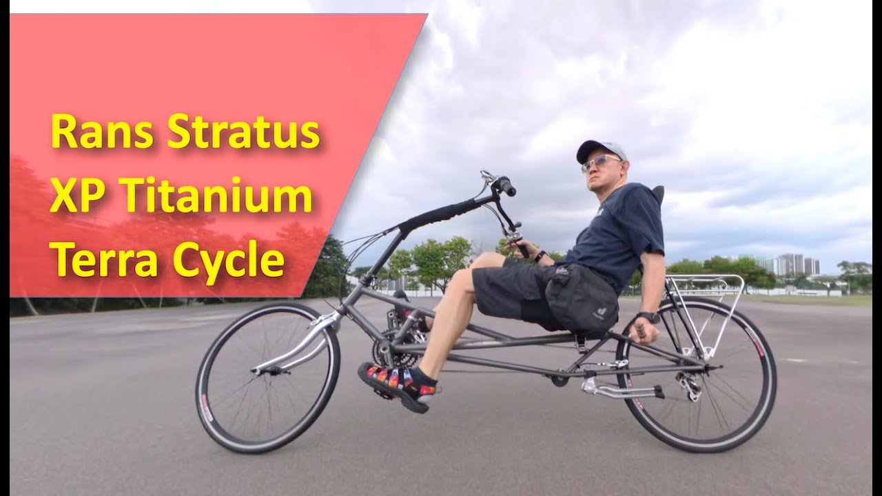 Rans Stratus XP (Titanium) TerraCycle Idler change on the long wheel base recumbent bicycle