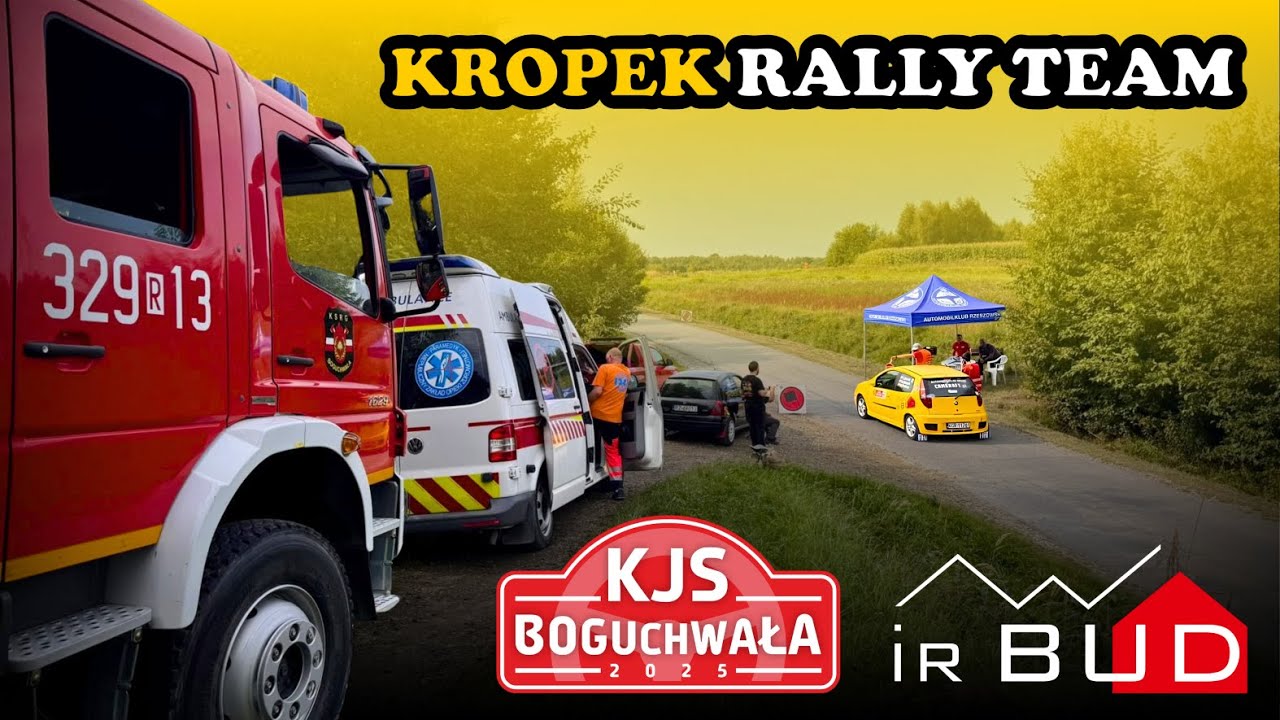 Moto Show KJS Boguchwała 2025 Janusz Smoła / Anna Mrozek Fiat Punto Sporting Kropek Rally Team