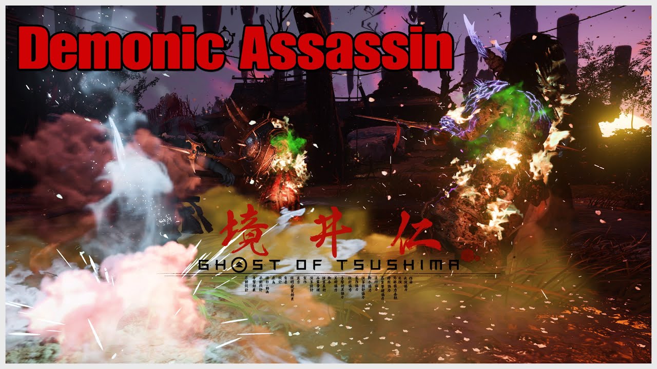 Demonic Assassin Build | Ghost of Tsushima Legends