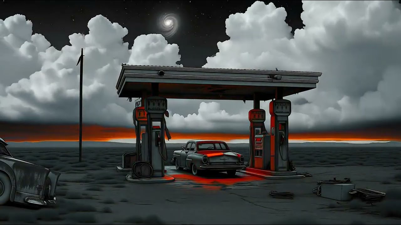 Dark Country Electric Guitar Mix for Introspection & Solitary Journey 🎶 – Desert Highway Reflection