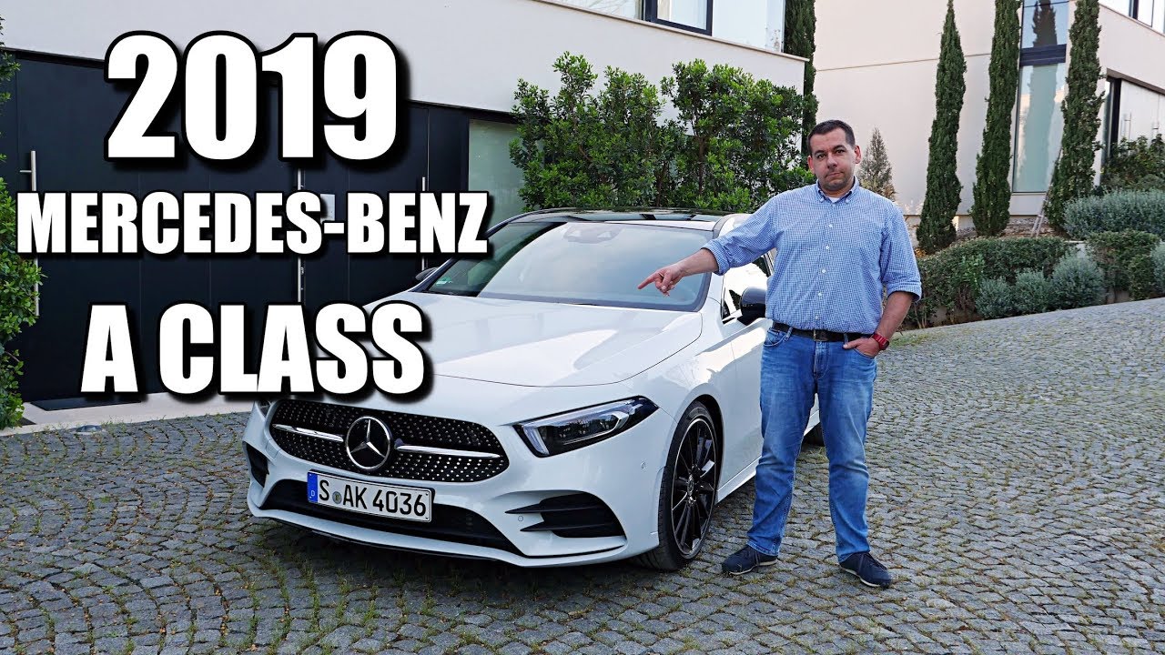 Mercedes-Benz A-класса 2019 года (ENG) #HeyMercedes — тест-драйв и обзор, первая поездка