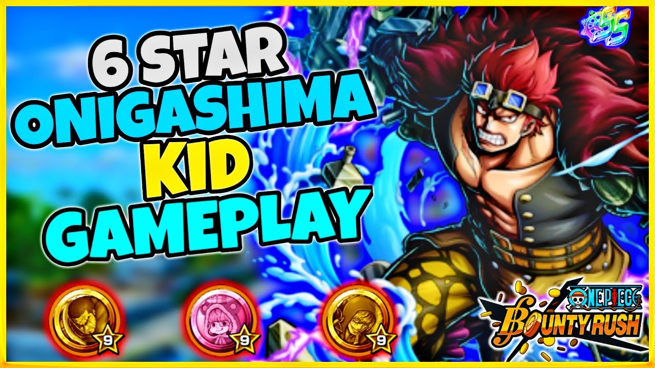 [ LVL100 ] 6★ RAID ON ONIGASHIMA KID GAMEPLAY IN SS LEAGUE ONE PIECE BOUNTY RUSH #opbr #bountyrush