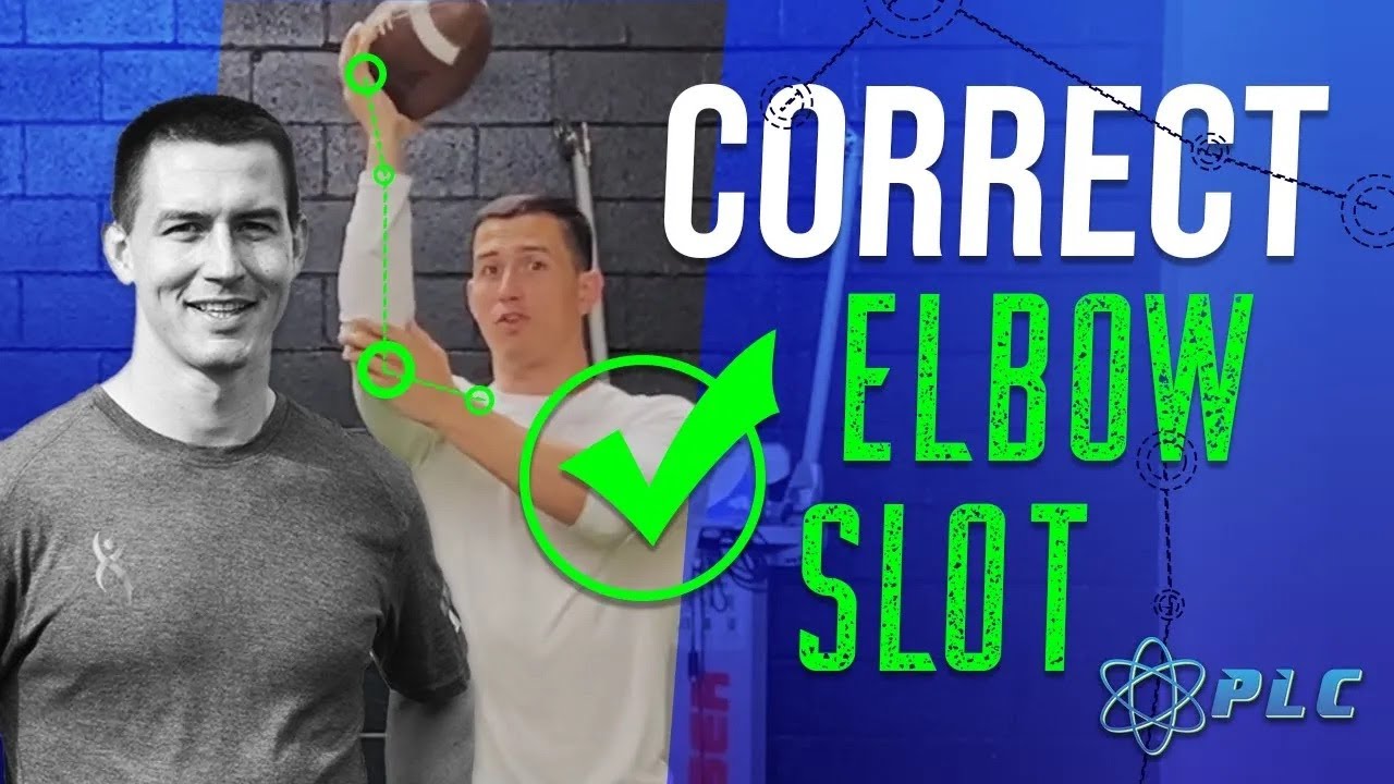 The Correct Elbow Position When Releasing The Football #quarterbackmechanics