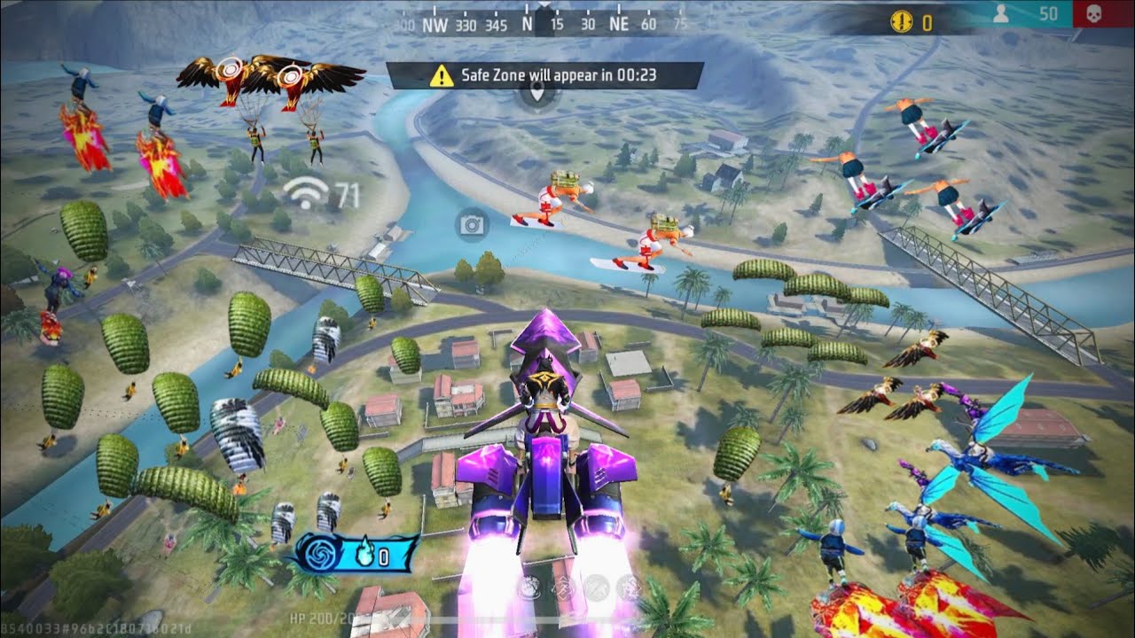 22 Kill 🤯 SCAR+MAG7💪 99% Headshot rate 💯 solo vs squad Full gameplay ✨ free fire mobile player 📲