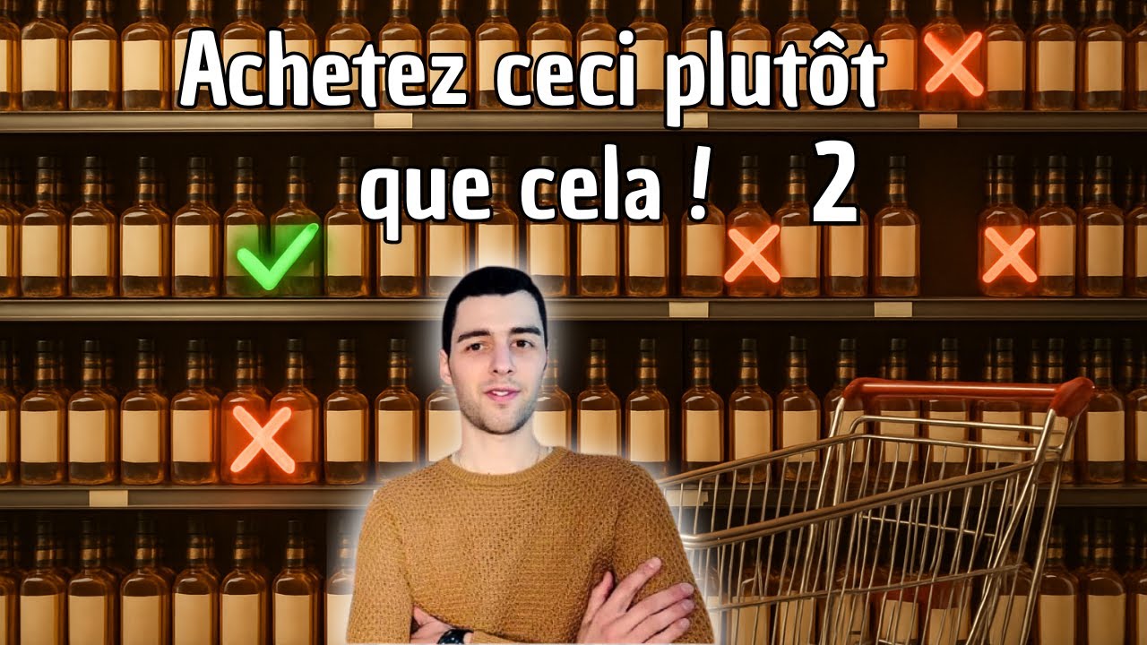 5 nouvelles références whisky détrônées et 5 alternatives en 10 min !