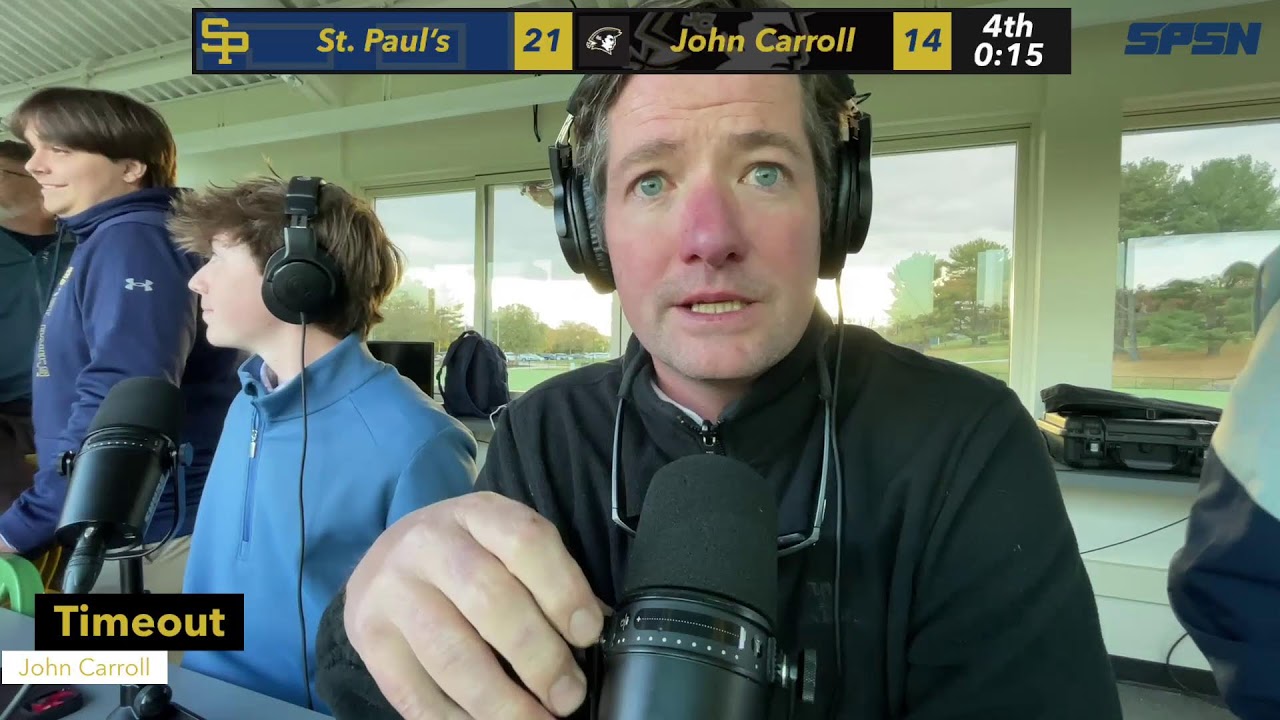 John Carroll vs. SP Varsity Football (Senior Day)