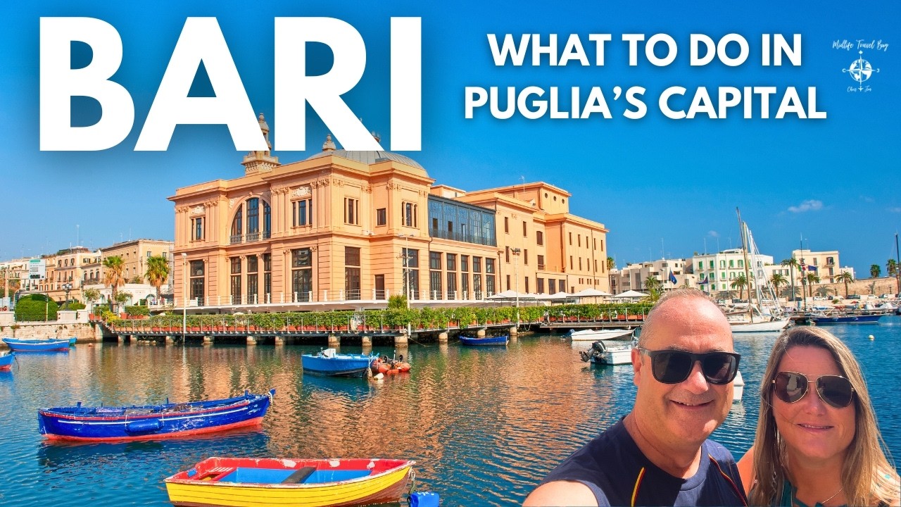 BARI Italy Tour 🇮🇹 | Santa Claus, Street Pasta,  and What You NEED to See in Puglia's Capital! 👀🌟