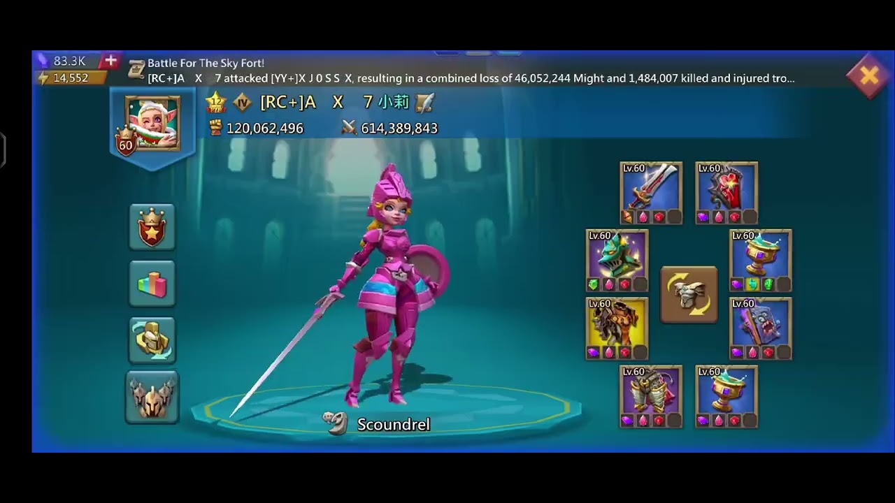 Craziest War of wonder I ever had lords mobile #lordsmobile