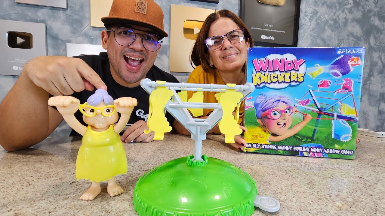 TENTE PENDURAR AS ROUPAS DA VOVÓ NO VARAL!!!