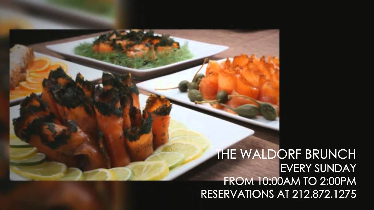 Sunday Brunch at the Waldorf Astoria New York