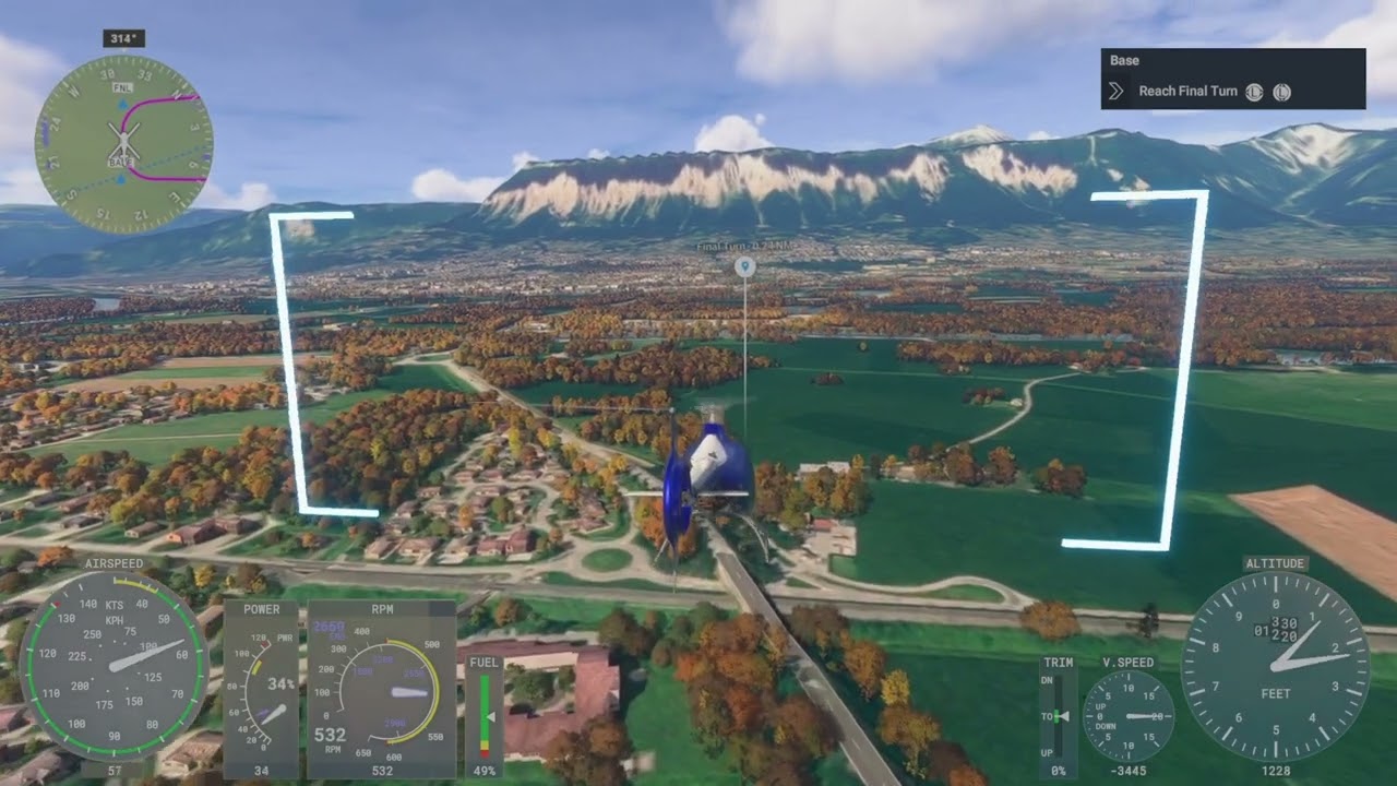 MSFS 2024 : Helicopter Training First Solo Flight