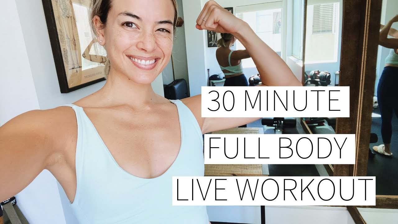 LIVE QUARANTINE WORKOUT 4/1/20 - 30 minute, Full Body, Shoulder Focus, No Equipment | Dr. LA Thoma G