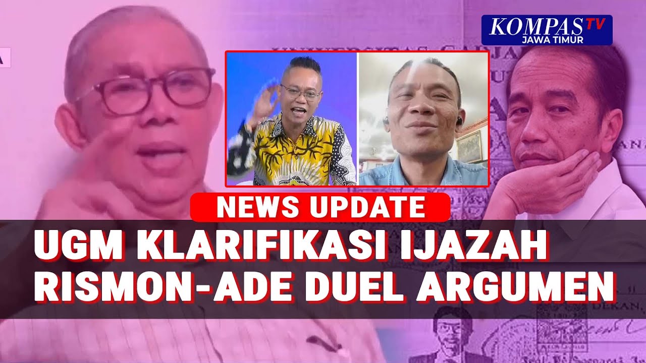 Sengit! Rismon VS Ade Blak-Blakan Ungkap Fakta Klarifikasi Mantan Rektor UGM Soal Jokowi Tak Lulus