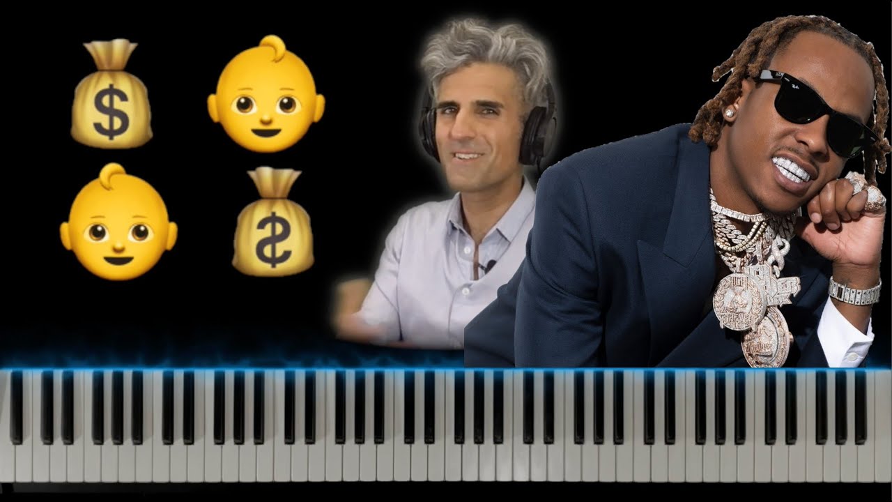 Rich The Kid and YoungBoy Never Broke Again - S*x PIANO TUTORIAL | Sheet Music (TikTok Tutorials)