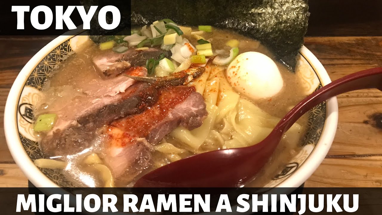 IL MIGLIORE RAMEN A SHINJUKU | CALABRESE VS RAMEN | TOKYO
