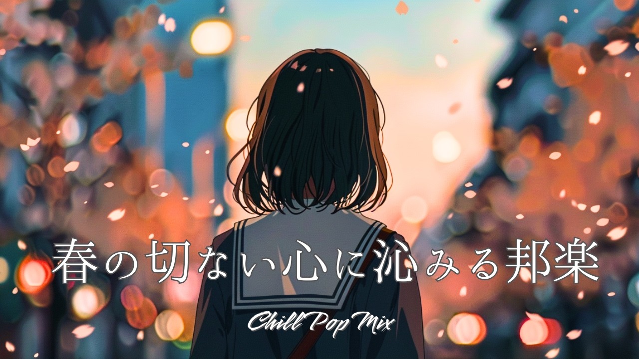 【邦楽playlist】“春の切ない心に沁みる邦楽”Chill Playlist｜女性ボーカル｜チルタイム／リラックス／ストレス解消／作業用BGM／エモい曲