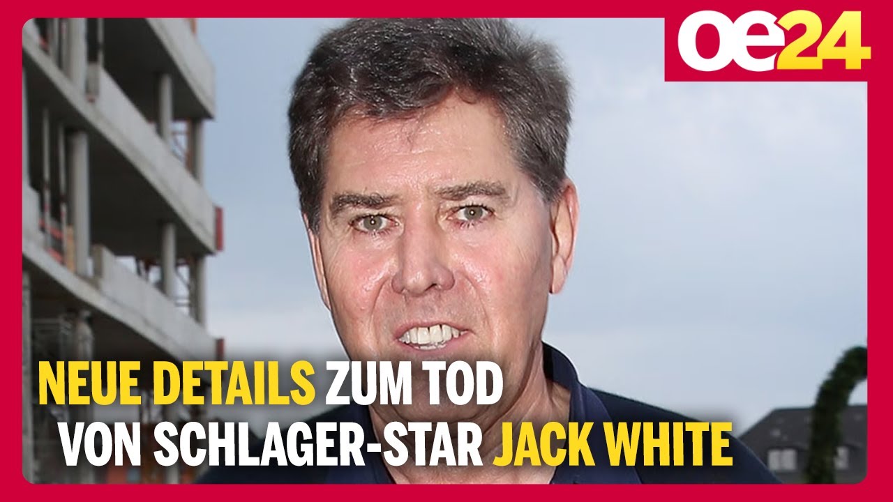 Neue Details zum Tod von Schlager-Star Jack White