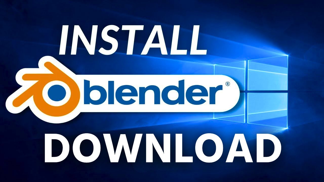 Как загрузить и установить Blender для Windows 10/11