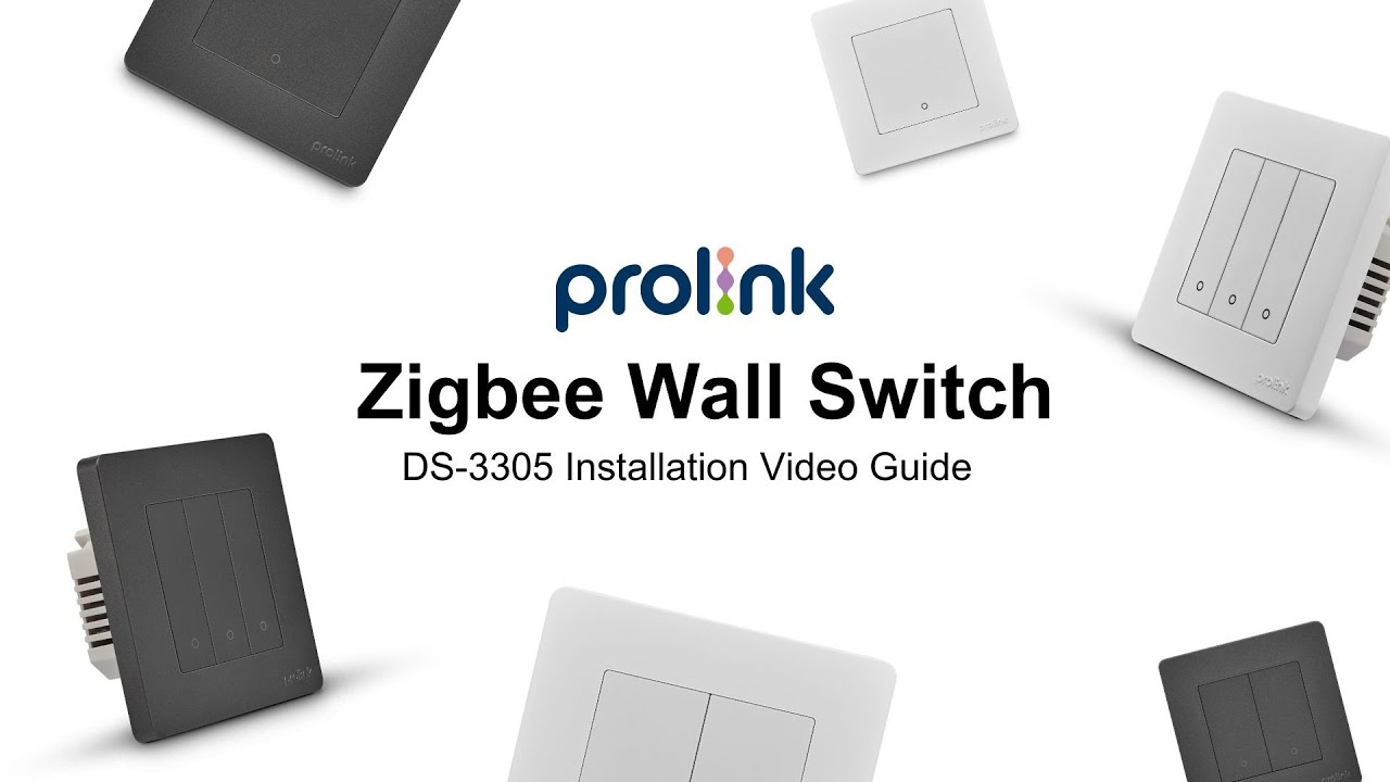 DS-3305 Smart Zigbee Wall Switch | Zigbee Smart Wall Switch Installation & Wiring Guide