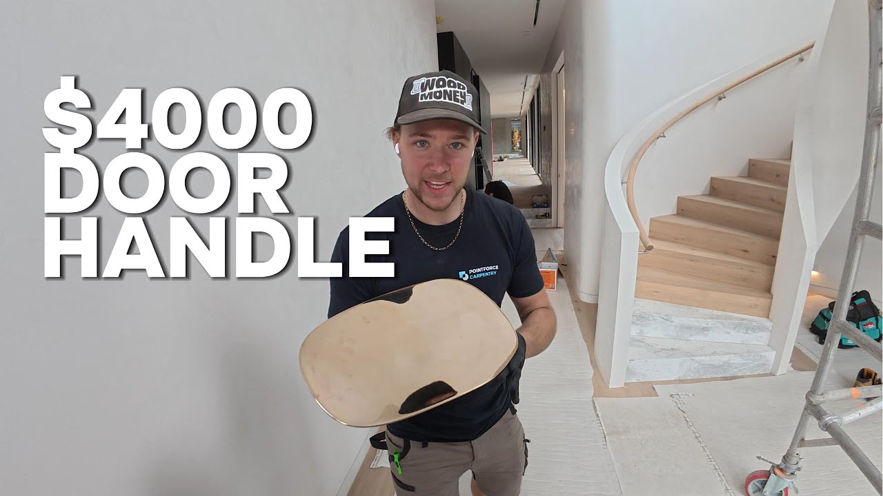 I JUST FIT A $4000 DOOR HANDLE!