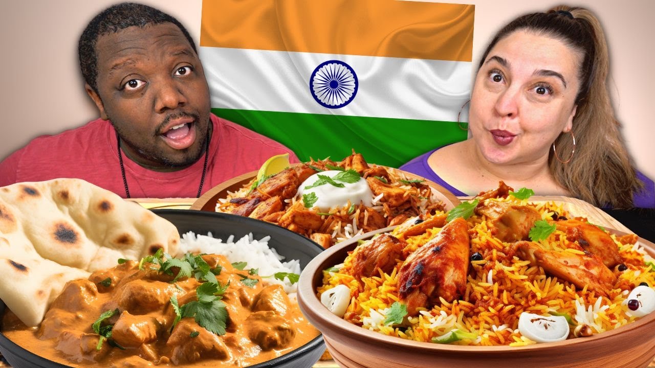 Trying INDIAN FOOD We've NEVER Tried Before! [Taste Test]