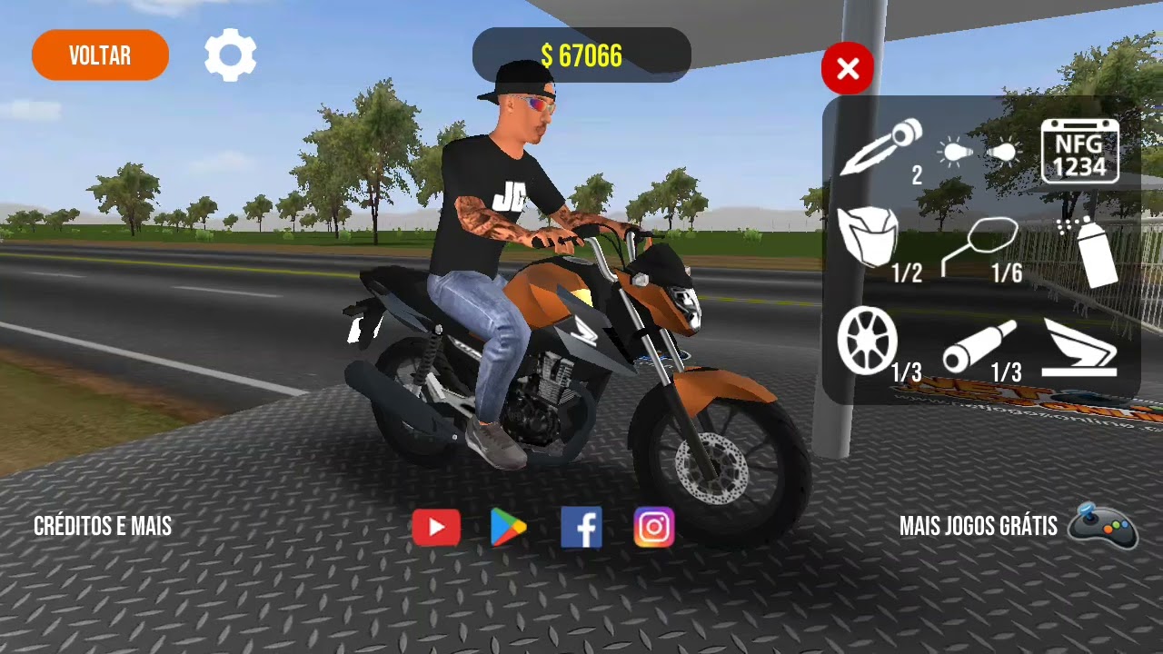 Moto wheelie 3D nova atualização!agora com caminhões!!!