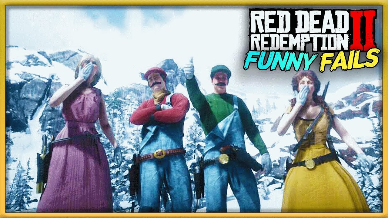 Funny RDR2 Fails & Best RDO Moments #54 (Red Dead Redemption 2 & Red Dead Online) - LoL Videos