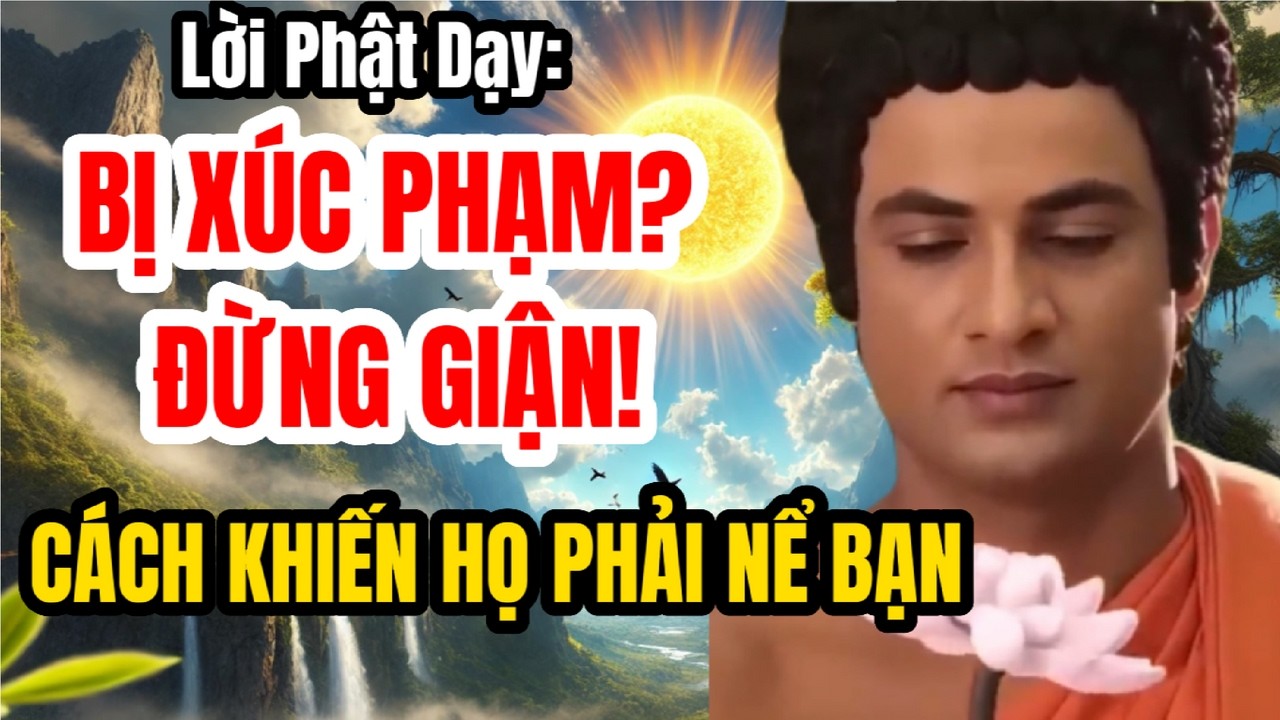 Bị Người Khác Xúc Phạm? Lời Phật Dạy Cách Ứng Xử Khiến Họ Phải Nể Bạn