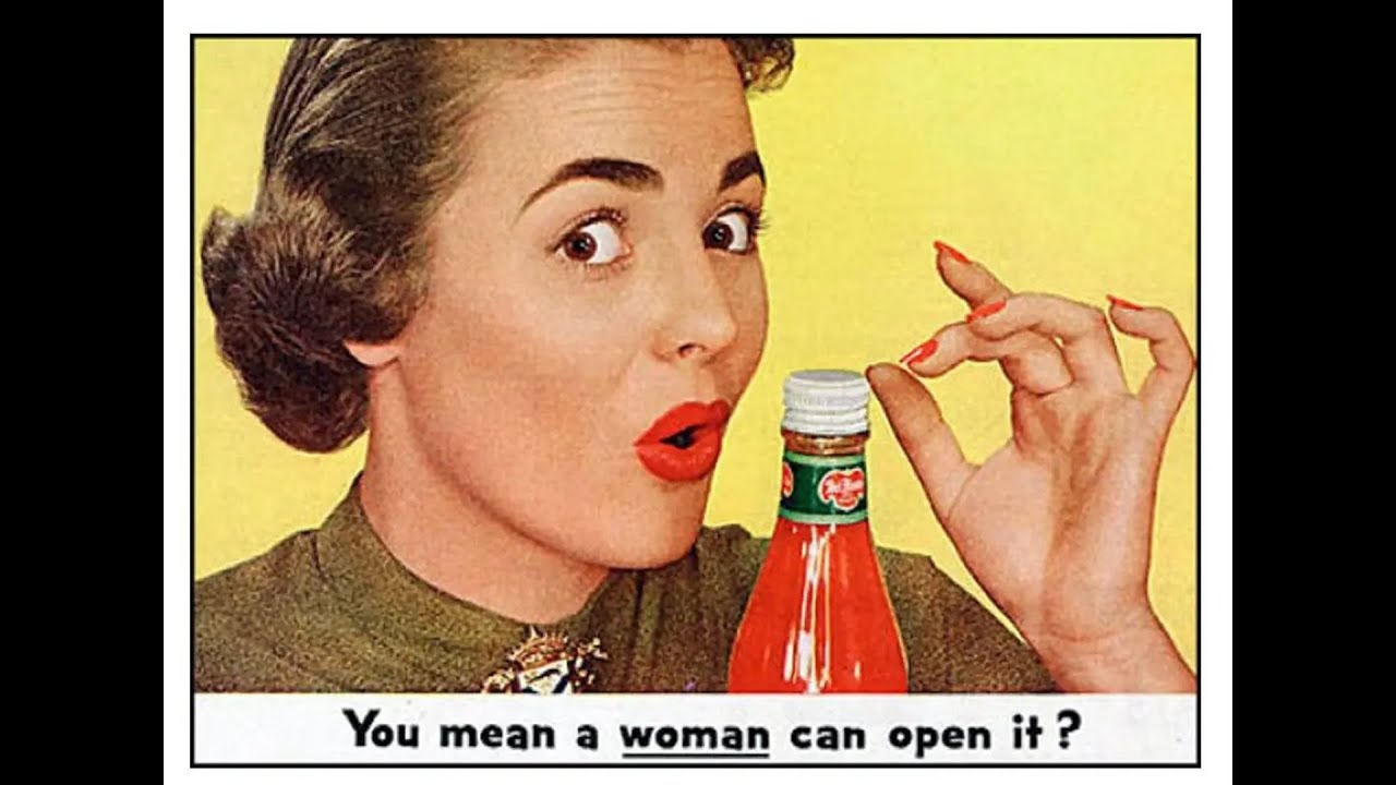 SEXIST ADS FROM THE 40s AND 50s REACTION