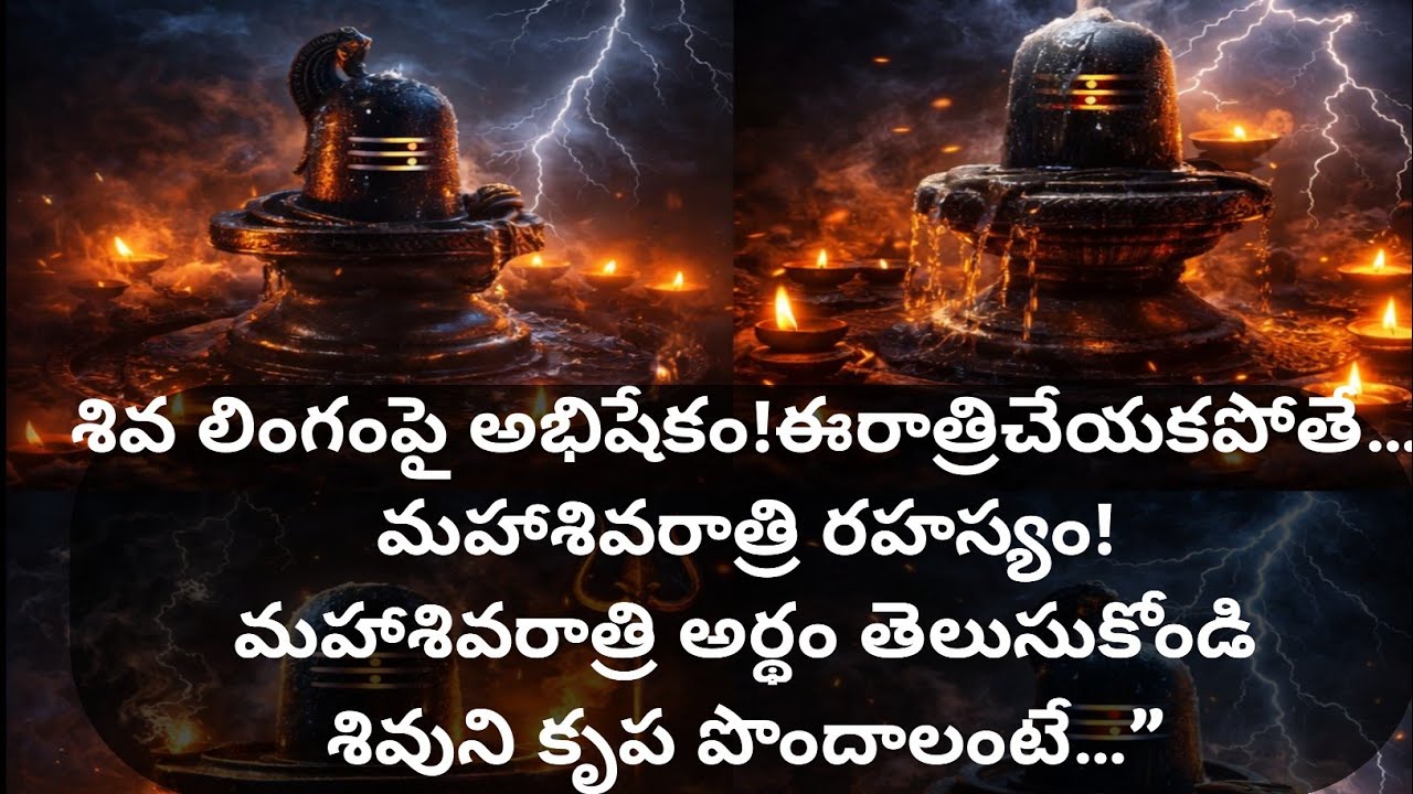“ఈ 5 నిమిషాల పూజ మీ జీవితానికి శాంతిని ఇస్తుంది!” “శివ కృప రావాలంటే… ఈ విధంగా మొదలు పెట్టండి!” 🙏