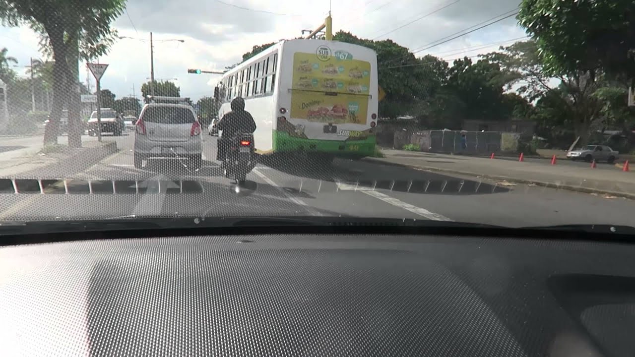 Nicaragua - Drive from Managua to Leon part 1 of 2 - Canon G7X